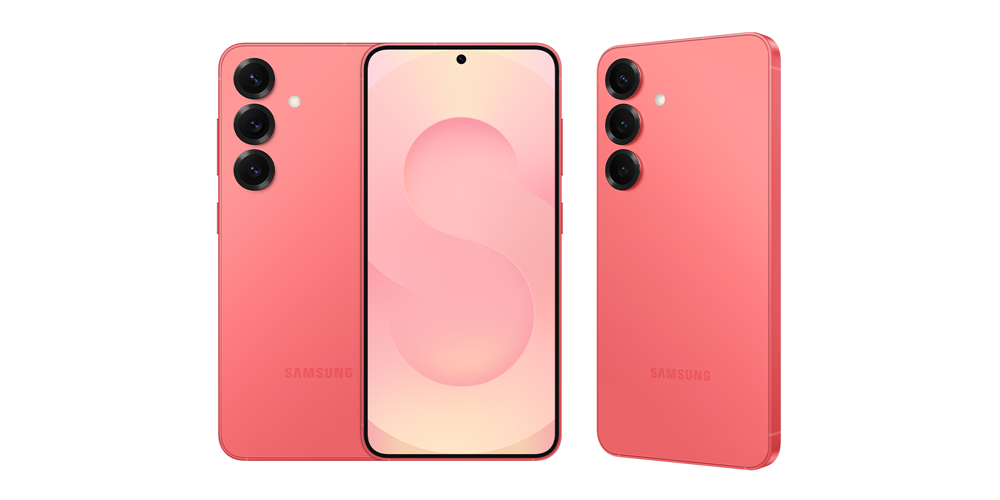 Samsung Galaxy S25 - Coral Red