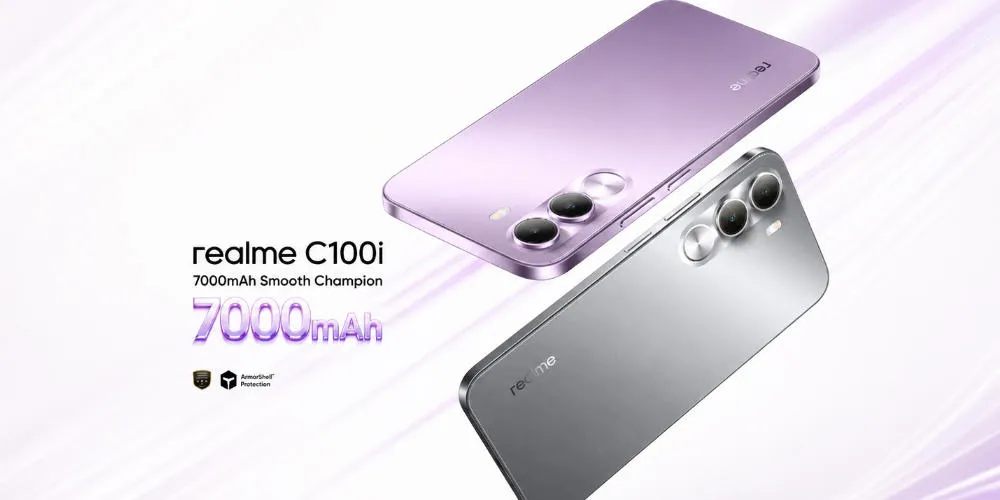 Realme C100i : 7000mAh Awet, 120Hz Mulus, Tangguh